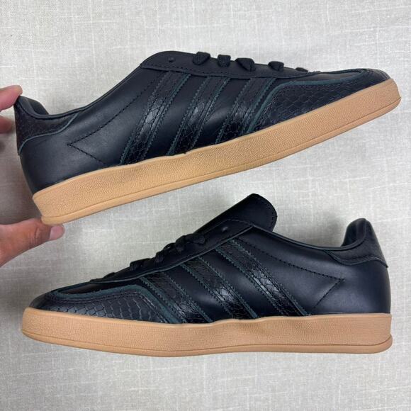 🐍 Adidas Gazelle Indoor “Core Black Snakeskin” 8W - Picture 4 of 6